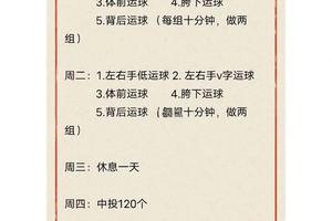 打篮球的人一般都有什么体能训练方式